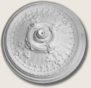 Deckenrosette in Stuck Thalia